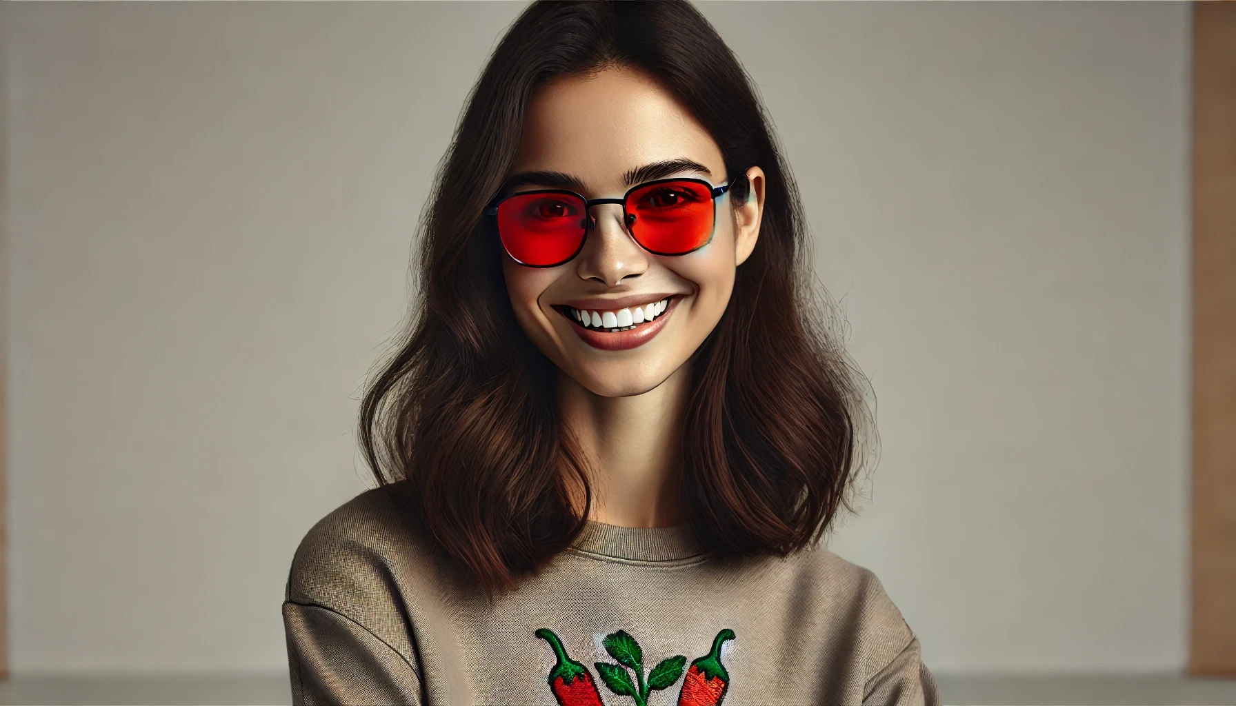 Óculos Chilli Beans Lente Vermelha