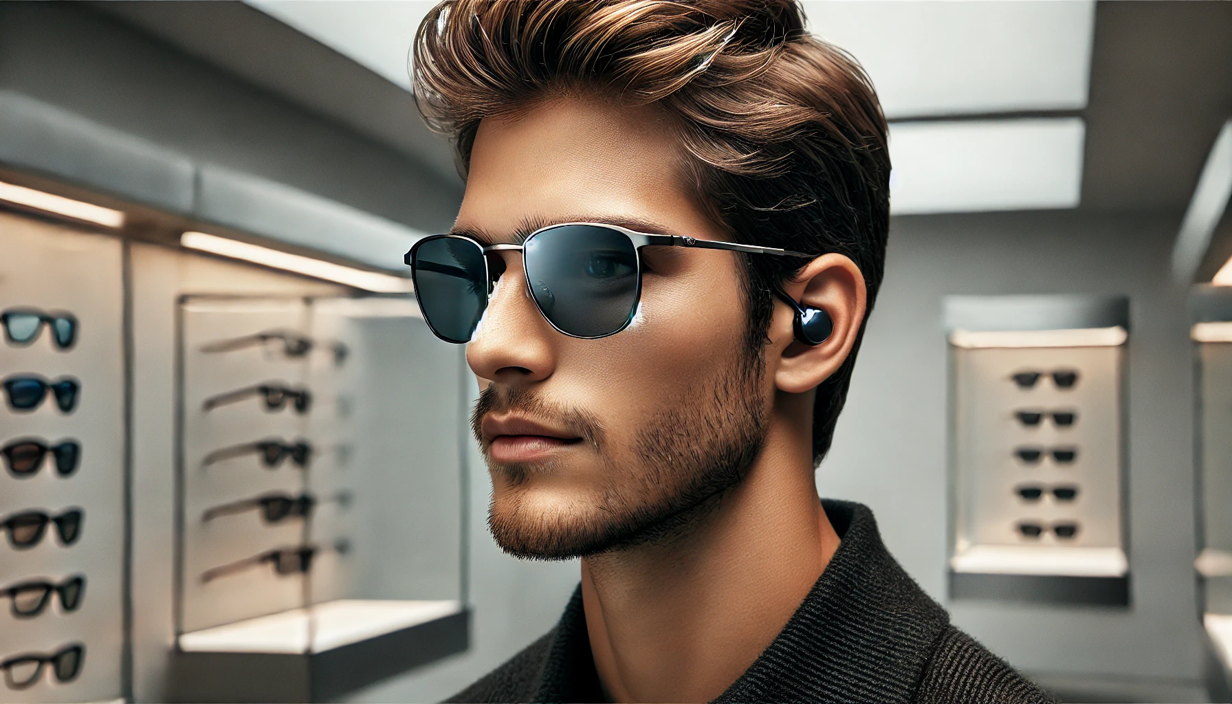 Armação de Óculos de Titânio